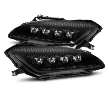 Picture of AlphaRex 99-09 Honda S2000 NOVA-Series Projector LED Headlights - Alpha-Black