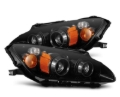 Picture of AlphaRex 99-09 Honda S2000 LUXX-Series Projector LED Headlights - Alpha-Black