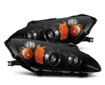 Picture of AlphaRex 99-09 Honda S2000 LUXX-Series Projector LED Headlights - Alpha-Black