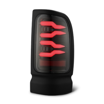 Picture of AlphaRex 94-01 Dodge Ram 1500/2500/3500 LUXX-Series LED Tail Lights - Alpha-Black