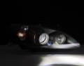 Picture of AlphaRex 99-09 Honda S2000 LUXX-Series Projector LED Headlights - Black
