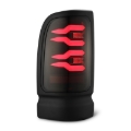 Picture of AlphaRex 94-01 Dodge Ram 1500/2500/3500 LUXX-Series LED Tail Lights - Black/Red