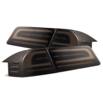 Picture of AlphaRex 12-21 Tesla Model S LUXX-Series LED Tail Lights - Black