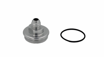 Picture of Fuelab Replacement Filter Cap -8AN Inlet - Clear