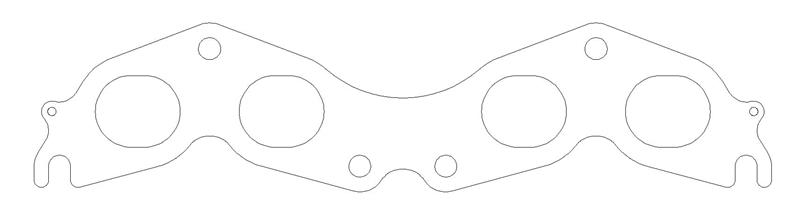 Picture of Cometic Toyota 3S-GTE/5SFE 89-97 .030 inch MLS Exhaust Gasket 1.690 inch X 1.415 inch Port