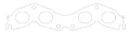 Picture of Cometic Toyota 3S-GTE/5SFE 89-97 .030 inch MLS Exhaust Gasket 1.690 inch X 1.415 inch Port