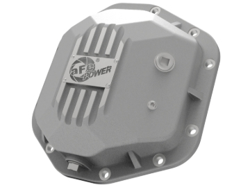 Picture of aFe 97-18 Jeep Wrangler TJ/JK Dana 44 Street Series Differential Cover w/ Machined Fins - Raw