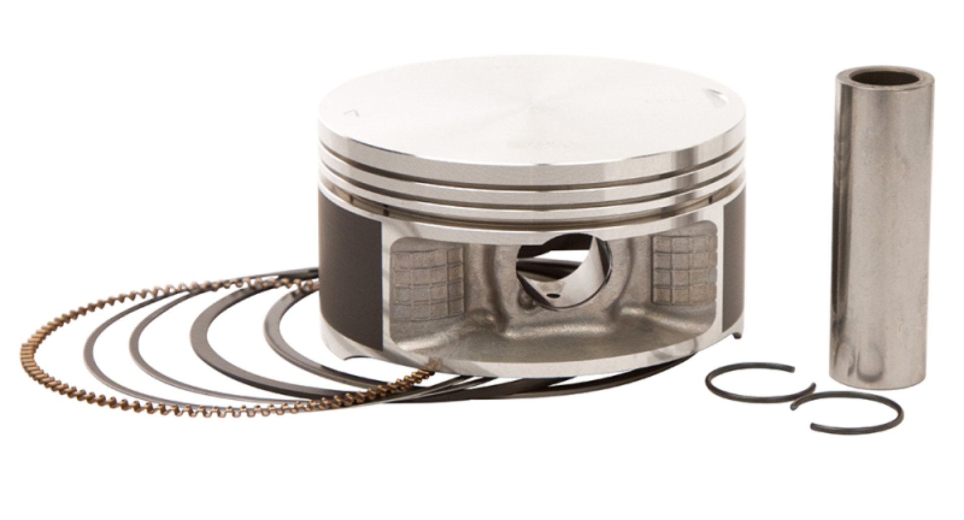 Picture of Vertex Piston 02-08 Yamaha YFM 660 F Grizzly 4x4 660cc +1mm Oversized Cast Replica Piston Kit