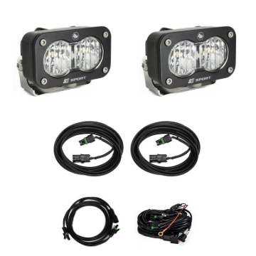 Picture of Baja Designs 23-24 Ford F250/F350 Super Duty S2 Sport Dual Reverse Light Kit w/ Toggle