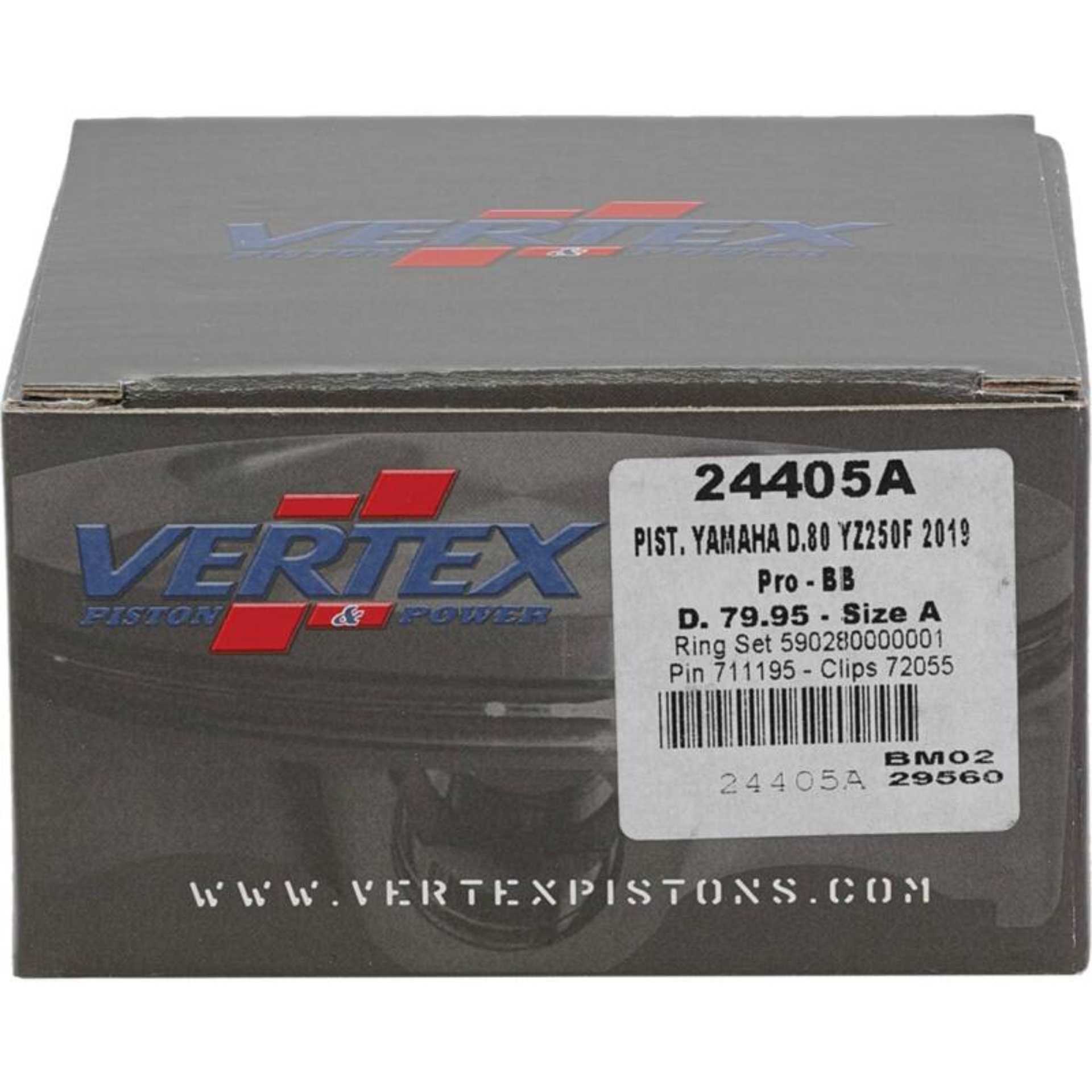 Picture of Vertex Piston 20-24 Yamaha WR 250 F 250cc +3mm Forged Big Bore Piston Kit 270cc.