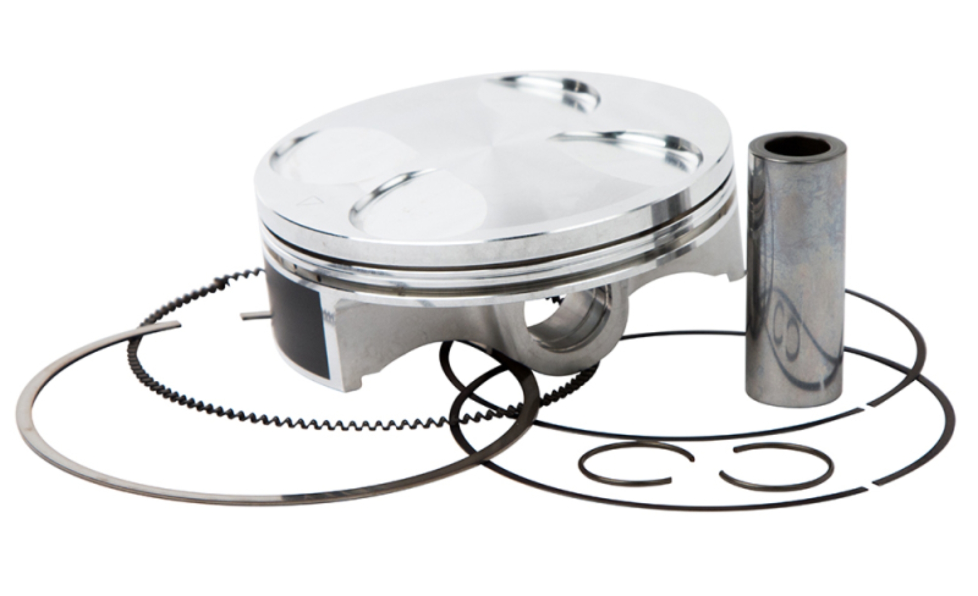 Picture of Vertex Piston 02-08 Honda CRF 450 R 450cc Forged High Compression Piston Kit 12.5:1 Comp.