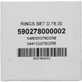 Picture of Vertex Piston 14-16 KTM 250 EXC-F 250cc Replacement Ring Set
