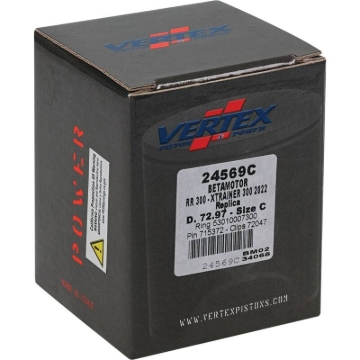 Picture of Vertex Piston 22-24 Beta RR 2T 300 300cc Cast Replica Piston Kit