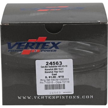 Picture of Vertex Piston 2011 Can-Am Commander 800 800cc Cast Replica Piston Kit