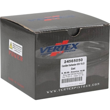 Picture of Vertex Piston 04-05 Can-Am Outlander 330 2x4 330cc +0.50mm Oversized Cast Replica Piston Kit