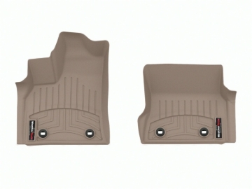 Picture of WeatherTech 22-23 Lexus LX Front FloorLiner - Tan