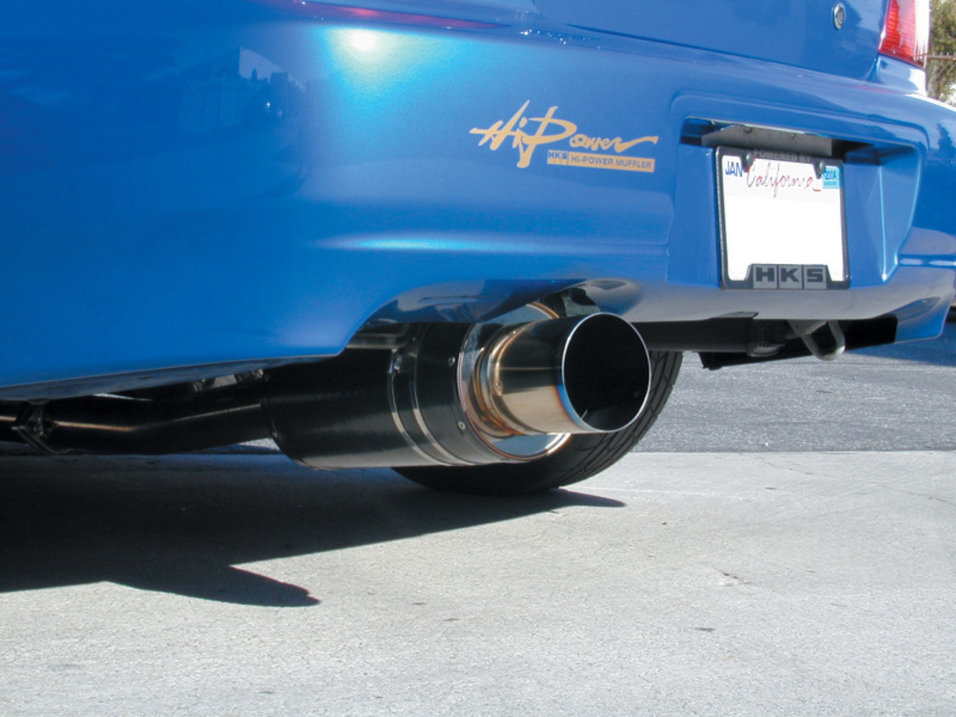 Picture of HKS 02-07 WRX / 04-07 STi Carbon Ti Exhaust
