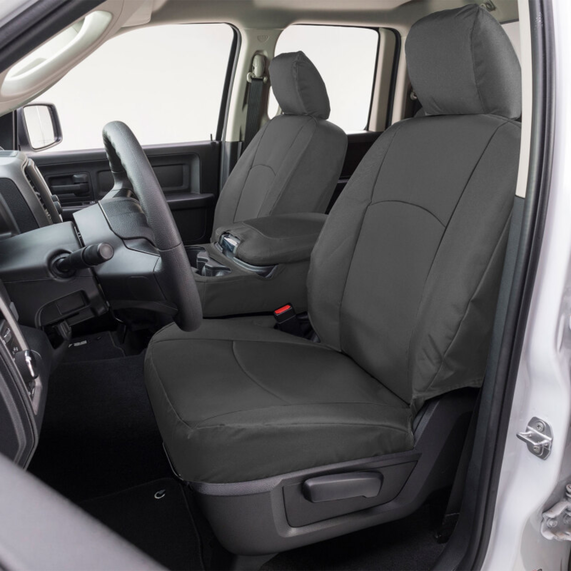 Picture of Covercraft 09-19 Toyota Tacoma Endura PrecisionFit Custom Front Row Seat Covers - Charcoal/Charcoal