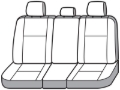 Picture of Covercraft 19-20 Ford F150 Polycotton SeatSaver Custom Front Row Seat Covers - Wet Sand