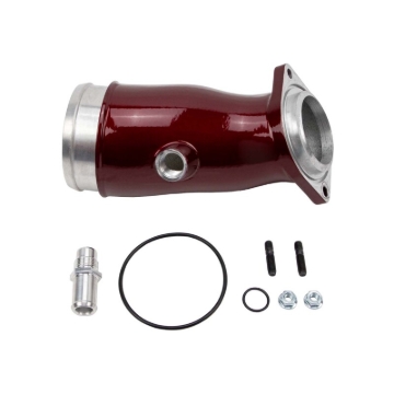 Picture of Wehrli 17-24 Duramax L5P High Flow Intake Horn - WCFab Red