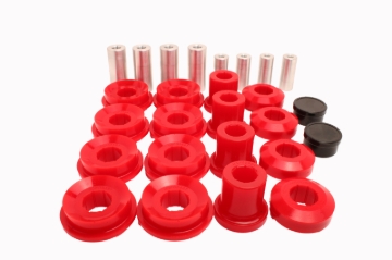 Picture of Energy Suspension 12-20 Tesla Model S Front Control Arm Bushing Set - Red