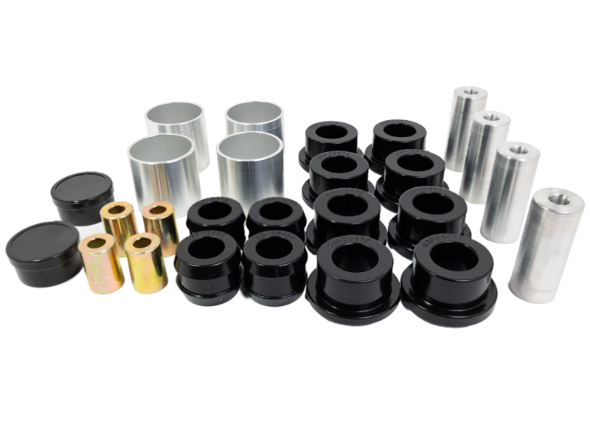 Picture of Energy Suspension 12-20 Tesla Model S Rear Control Arm Bushing Set - Black