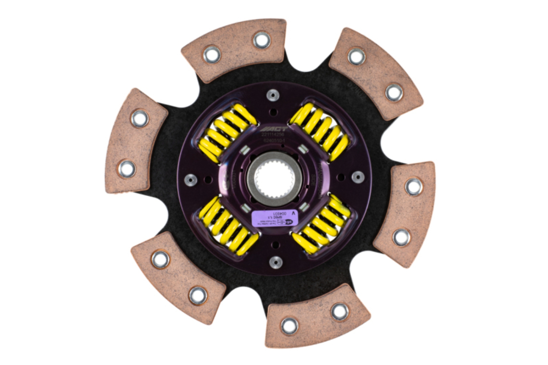 Picture of ACT 6 Pad Sprung Race Clutch Disc