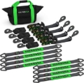 Picture of Rhino USA Heavy Duty Vehicle Tie Down Kit (Snap Hook)
