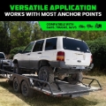 Picture of Rhino USA Heavy Duty Vehicle Tie Down Kit (Snap Hook)