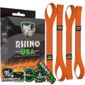 Picture of Rhino USA Soft Loops Motorcycle Tie-Down Set 4-Pack Orange