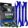 Picture of Rhino USA Soft Loops Motorcycle Tie-Down Set 4-Pack Blue