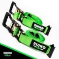 Picture of Rhino USA Utv Wheel Chock Tie-Down Kit (2-Wheel Kit) (Green)