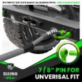 Picture of Rhino USA 3/4In D-Ring Shackle Set (2-Pack)(Gray)