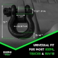 Picture of Rhino USA 30Ft Tow Strap/Shackles Combo