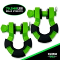 Picture of Rhino USA 8T Super Shackle 2-Pack (Green)