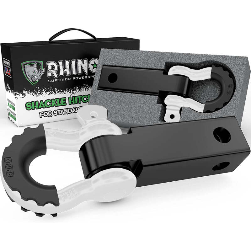 Picture of Rhino USA RSA Shackles Shackle Kits - RG-HTHITCH2-WHT