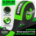 Picture of Rhino USA Recovery Tow Strap 3Inx30Ft (Black)