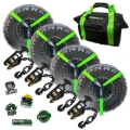 Picture of Rhino USA Lasso Straps; Basket Straps - Green