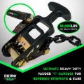 Picture of Rhino USA Lasso Straps; Basket Straps - Black