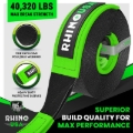 Picture of Rhino USA Recovery Tree Saver Strap 4Inx10Ft (Black)