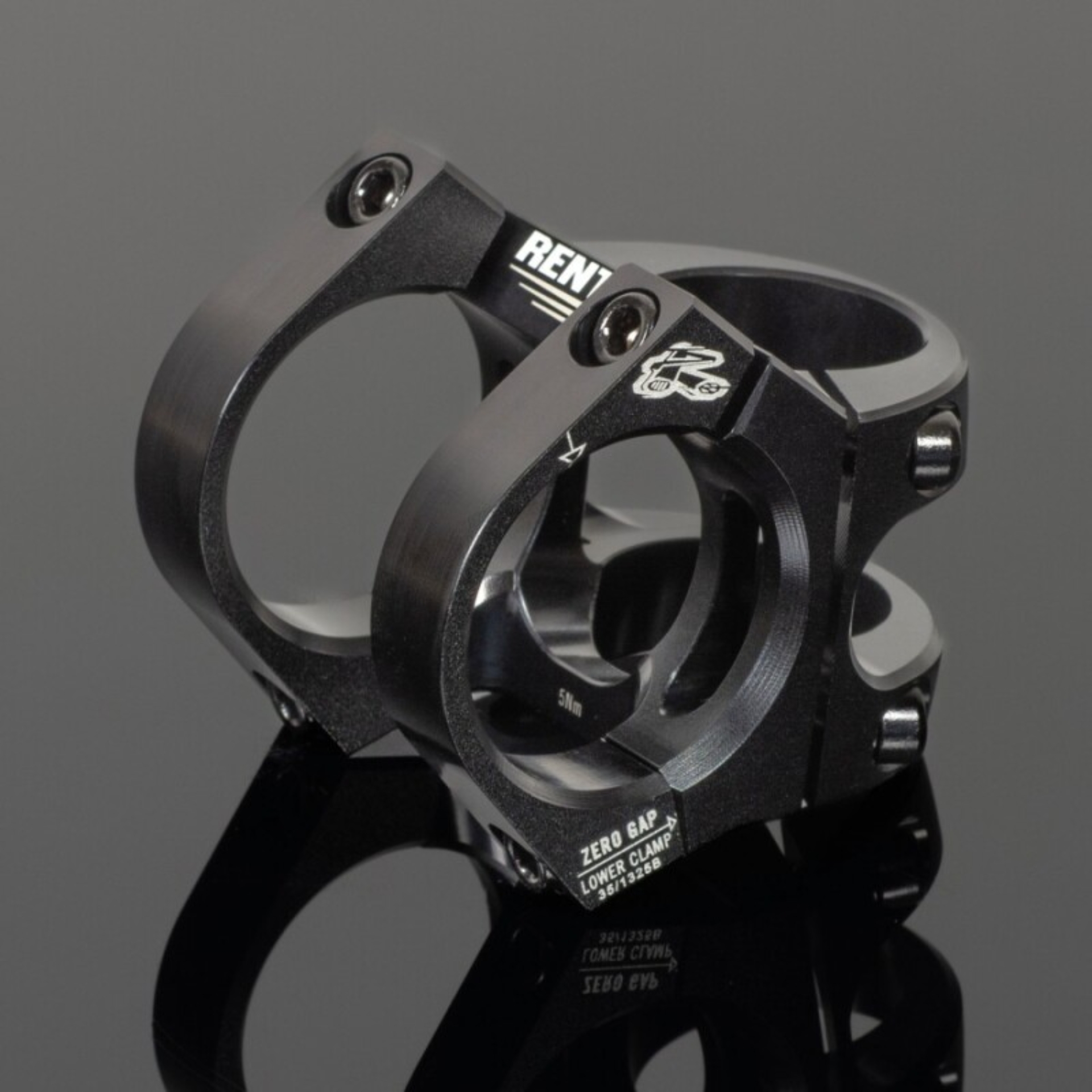 Picture of Renthal V2 Apex Stem 35 x 33 mm. -  Black/Black