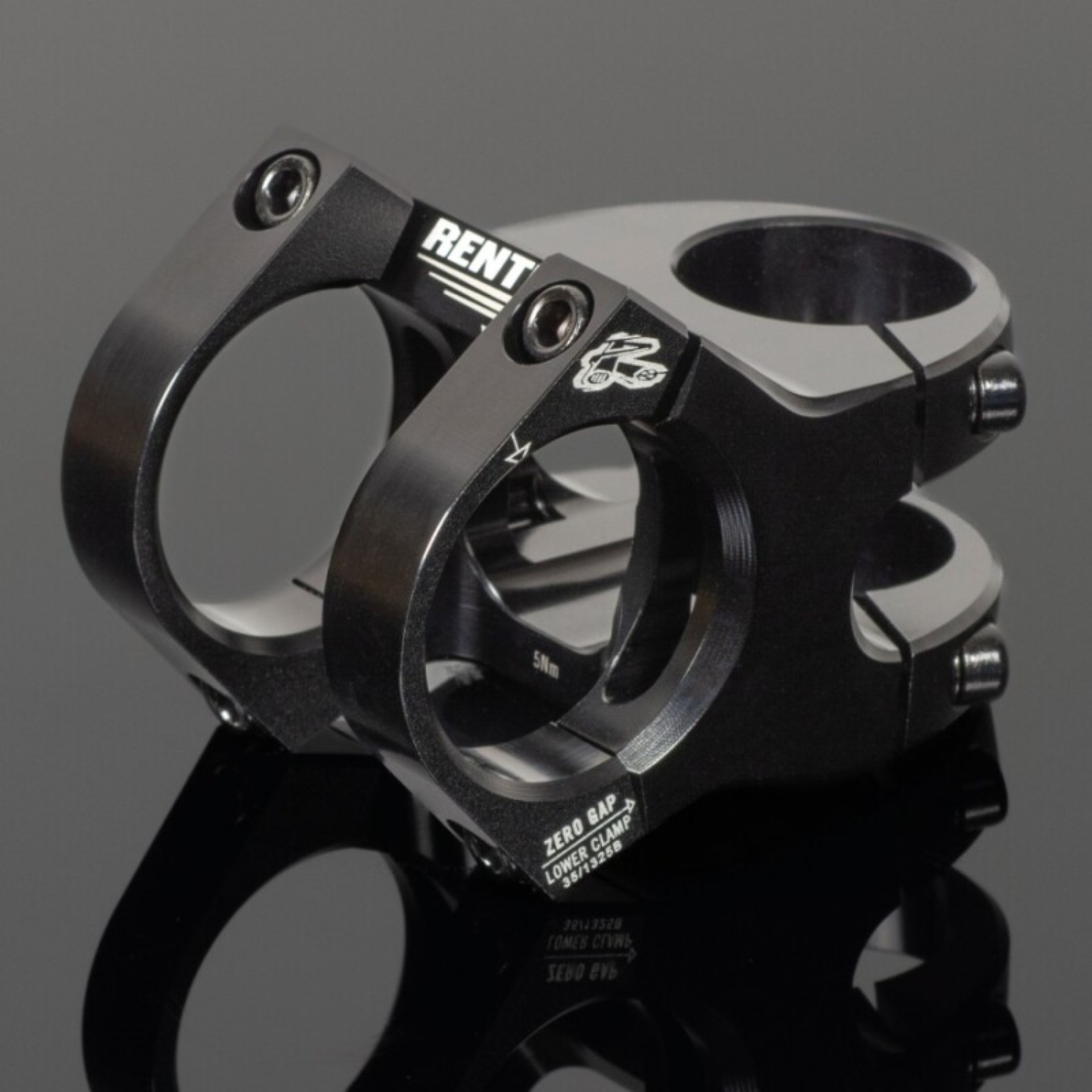 Picture of Renthal V2 Apex Stem 35 x 50 mm. -  Black/Black