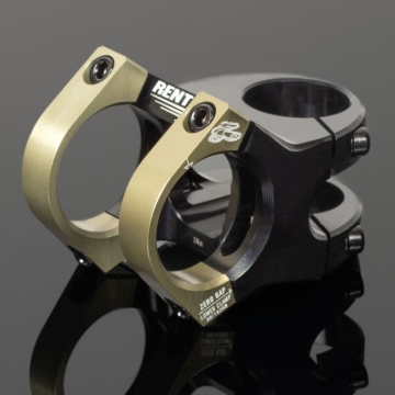Picture of Renthal V2 Apex Stem 35 x 50 mm. -  Black/AluGold