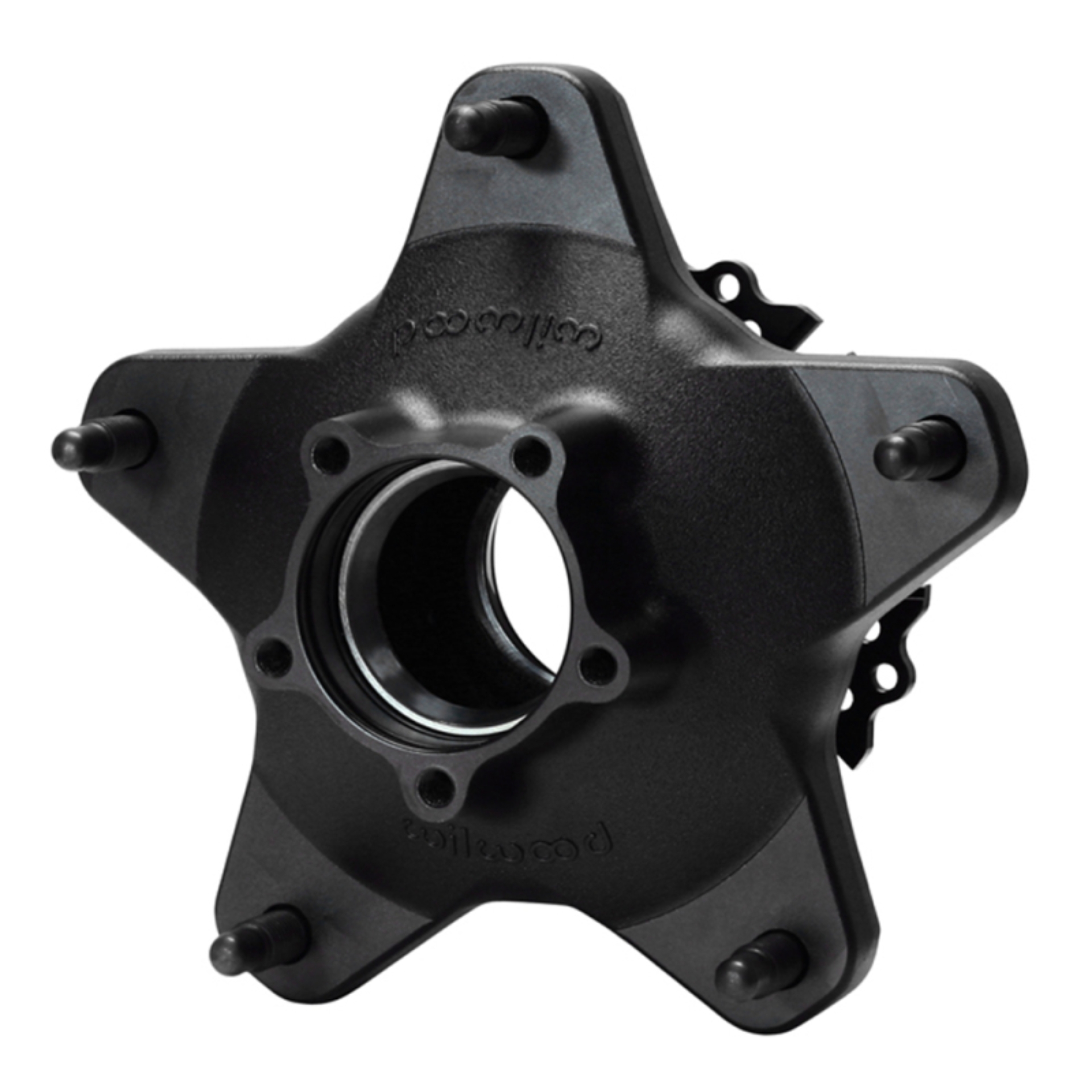Picture of Wilwood Hub-Starlite 55XD Rear - Standard Offset 5/8-11 Studs - Black E-Coat