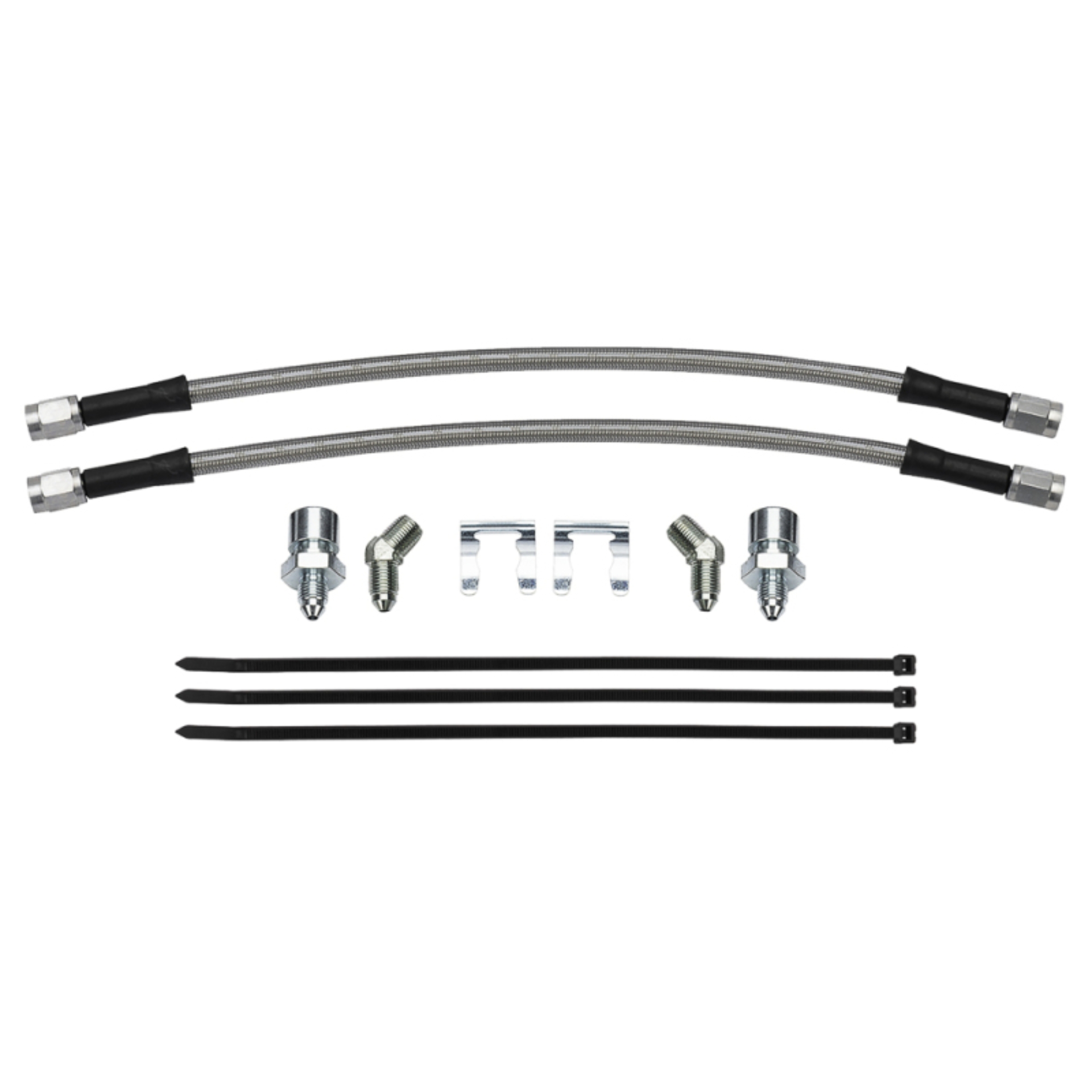 Picture of Wilwood 89-98 Nissan 240SX / 89-02 Nissan Skyline Rear Flexline Kit (M10x1.0 to 1/8-27)