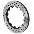 Picture of Wilwood 12x8.75 Black Left Side SRP Drilled & Slotted Rotor Ring