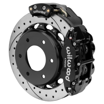 Picture of Wilwood 71-91 Chevrolet Blazer Forged Narrow Superlite 4R Rear EPB Kit 12.88in Drill Rotor - Blk
