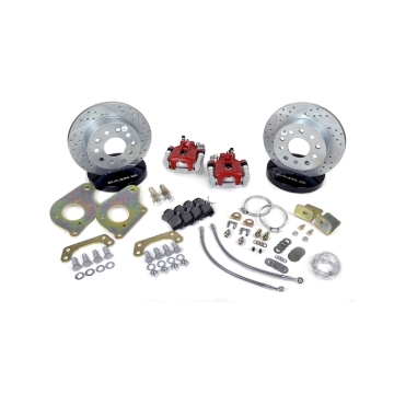 Picture of Baer Brakes 78-88 GM Malibu/El Camino/Monte Carlo/Regal 10.5in Classic Series Rear Brake Kit - Red