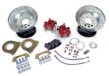 Picture of Baer Brakes 88-98 Chevrolet/GMC C1500 2WD Trucks 11.65in Classic Series Rear Brake Kit - Red