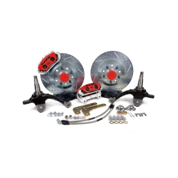 Picture of Baer Brakes 73-77 GM A- Body/70-81 F-Body 13in Classic Series Front Brake Kit - Red